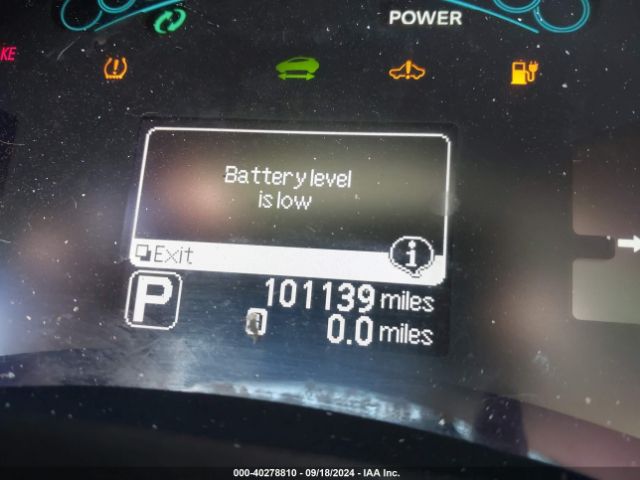 1N4AZ0CP4FC325721 Nissan Leaf Sl