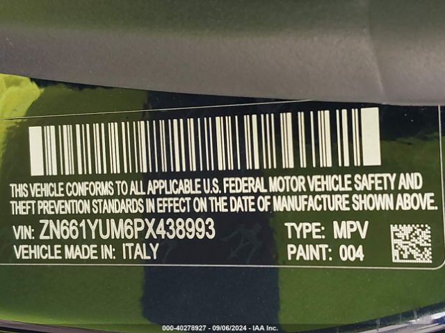 ZN661YUM6PX438993 Maserati Levante Modena