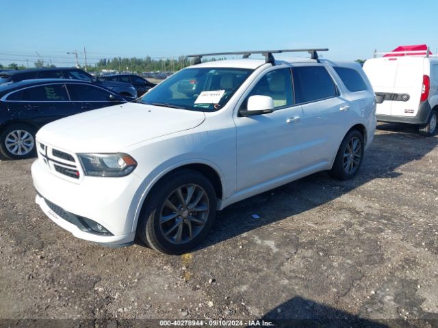 1C4RDHDG7HC703042 Dodge Durango Gt Rwd