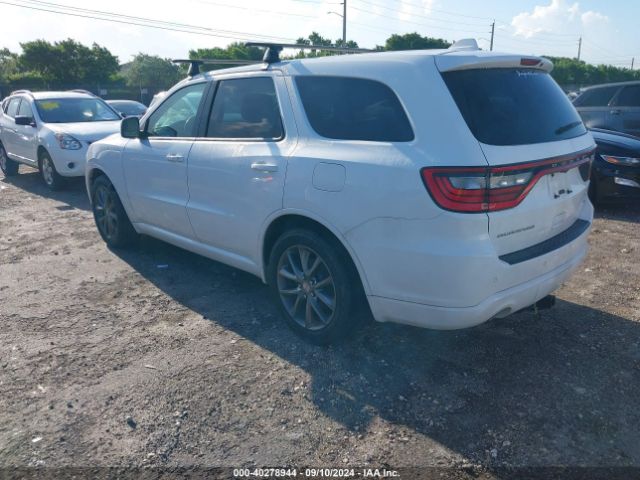 1C4RDHDG7HC703042 Dodge Durango Gt Rwd