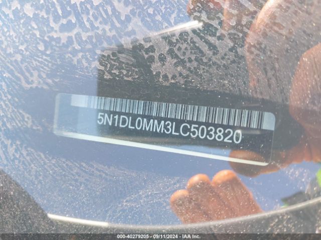 5N1DL0MM3LC503820 Infiniti Qx60 Luxe Awd