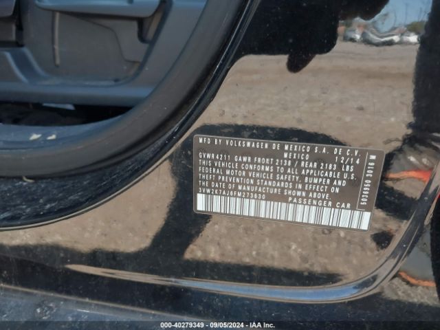 3VW2K7AJ6FM273630 Volkswagen Jetta 2.0l S