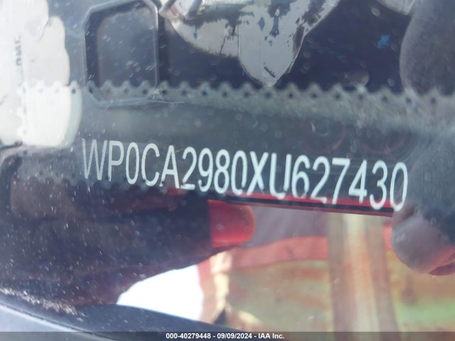 1999 PORSCHE BOXSTER WP0CA2980XU627430 Photo 8