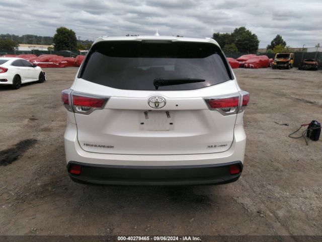 5TDJKRFH5GS243178 Toyota Highlander Xle V6
