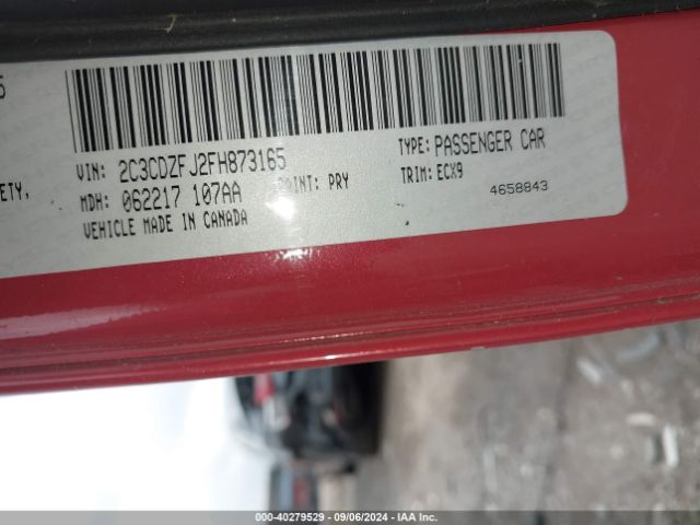 2C3CDZFJ2FH873165 Dodge Challenger R/t Scat Pack