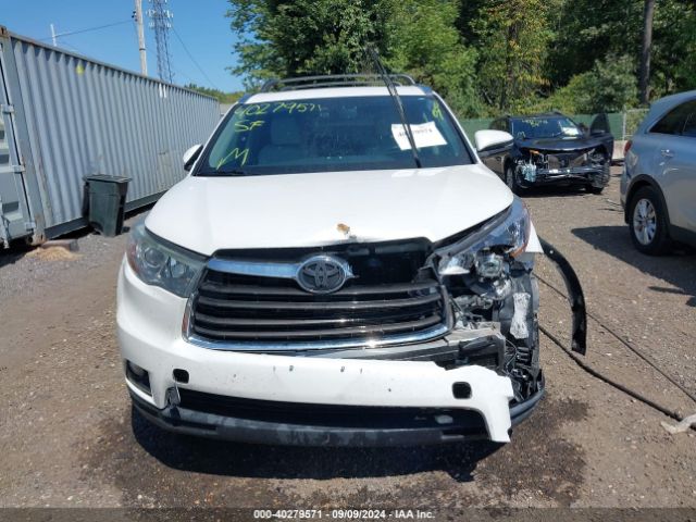 5TDJKRFHXFS173000 Toyota Highlander Xle V6