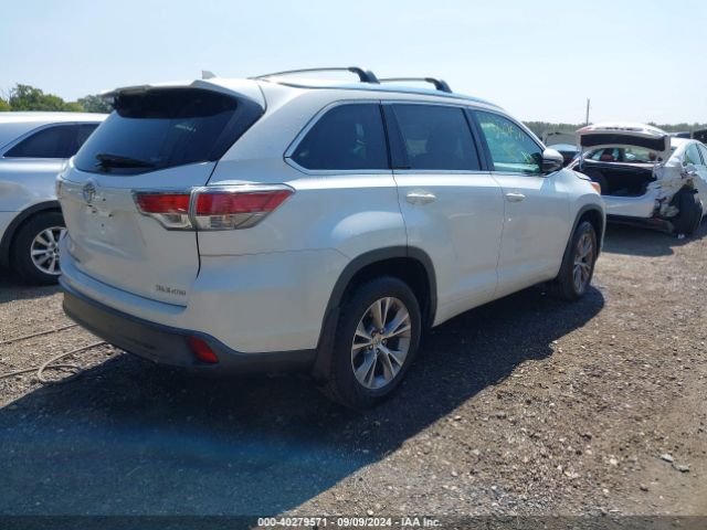 5TDJKRFHXFS173000 Toyota Highlander Xle V6