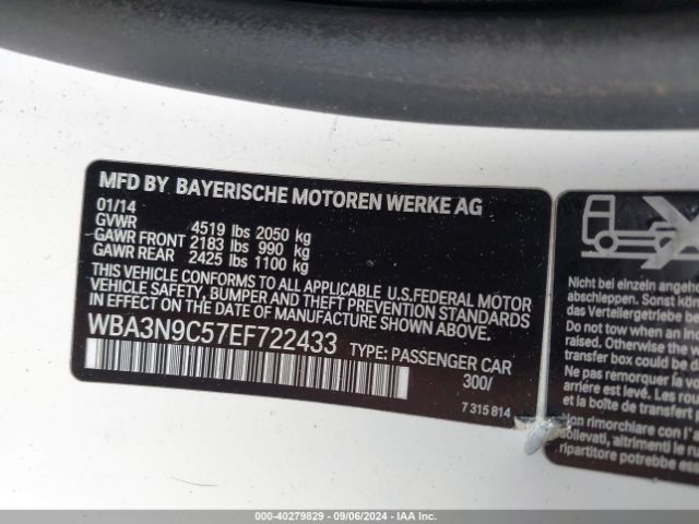 WBA3N9C57EF722433 BMW 428i Xdrive