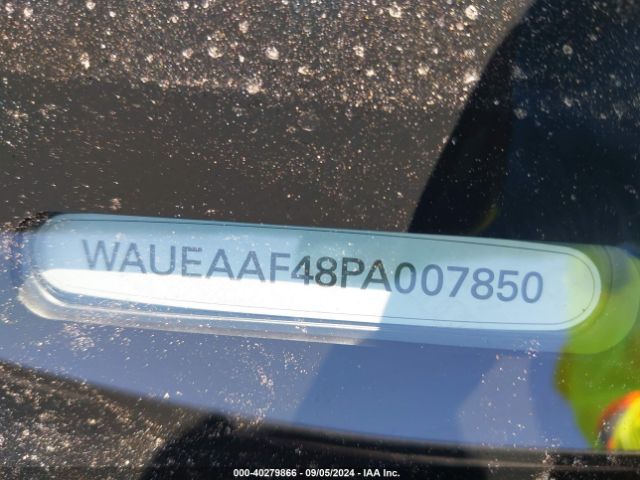 WAUEAAF48PA007850 Audi A4 Premium Plus 45 Tfsi S Line Quattro S Tronic