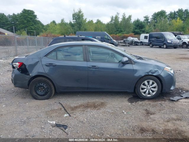 2T1BURHEXEC188105 Toyota COROLLA LE