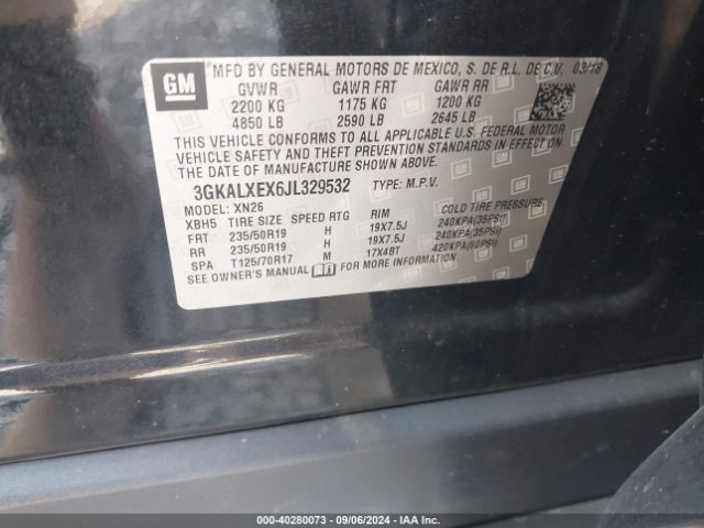 3GKALXEX6JL329532 GMC Terrain Denali