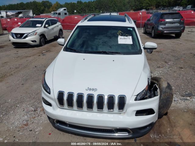 1C4PJLDX4JD612653 Jeep Cherokee Limited Fwd