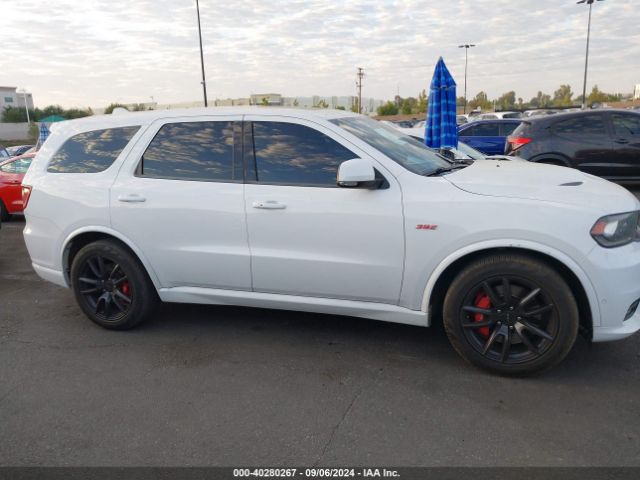 1C4SDJGJ2JC156185 Dodge Durango Srt Awd