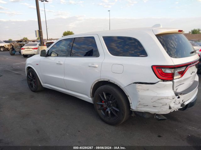 1C4SDJGJ2JC156185 Dodge Durango Srt Awd
