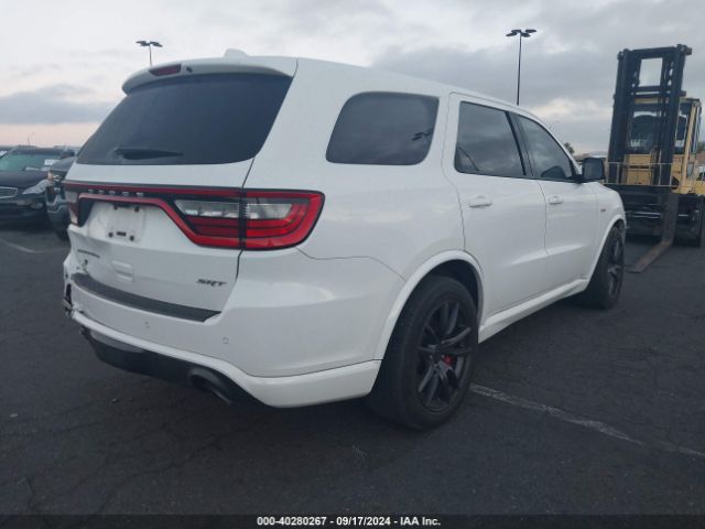 1C4SDJGJ2JC156185 Dodge Durango Srt Awd