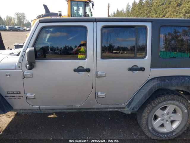 1C4BJWDGXHL607162 Jeep Wrangler Unlimited Sport 4x4