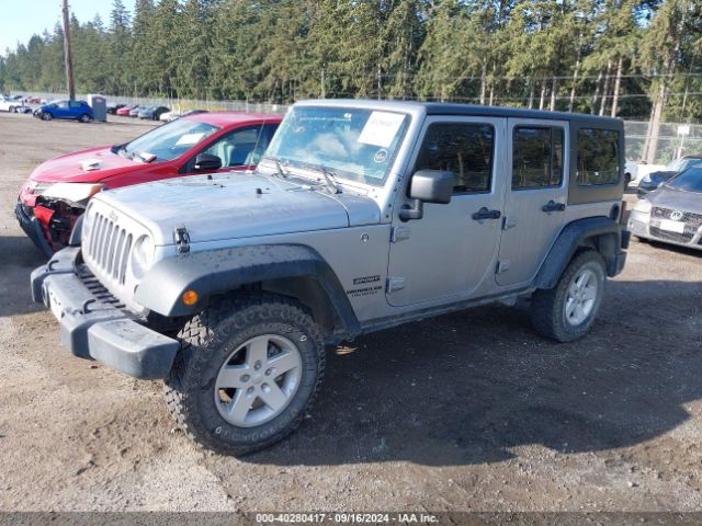 1C4BJWDGXHL607162 Jeep Wrangler Unlimited Sport 4x4