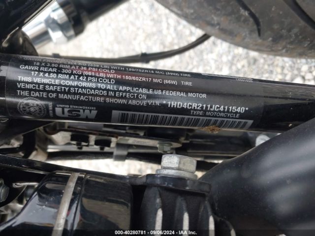 2018 HARLEY-DAVIDSON XL883 1HD4CR211JC411540 Photo 9