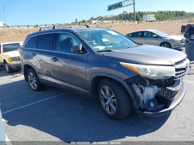 Toyota Highlander Xle V6 2015 5TDJKRFH7FS151794 Image 14