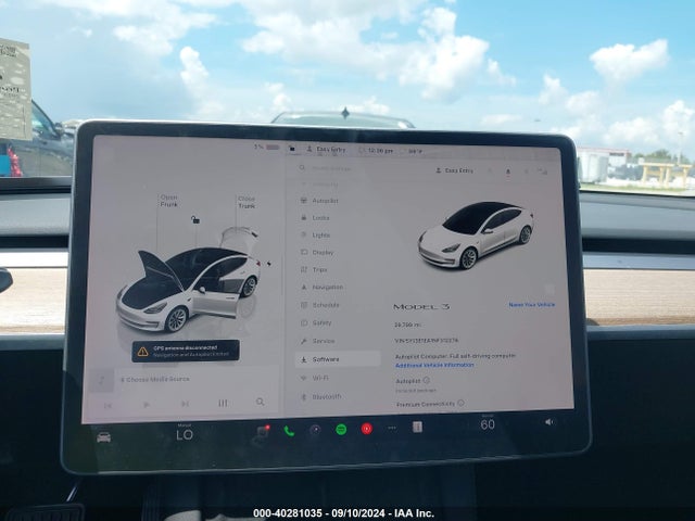 2022 TESLA MODEL 3 5YJ3E1EA1NF312276 Photo 6
