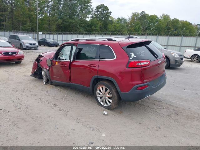 1C4PJLDB4FW602611 Jeep Cherokee Limited