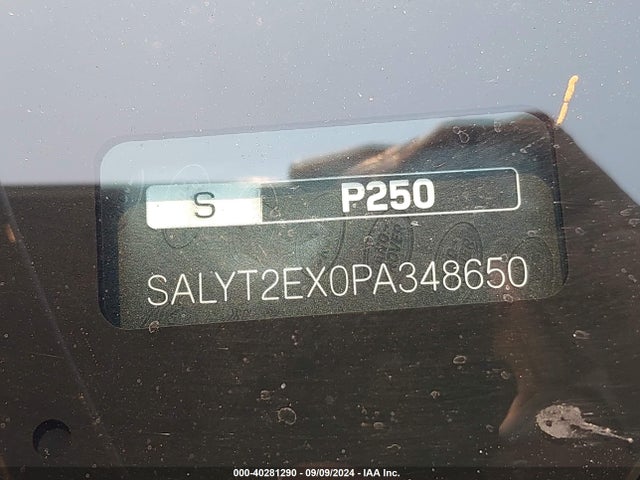 SALYT2EX0PA348650 Land Rover Range Rover Velar P250 R-dynamic S