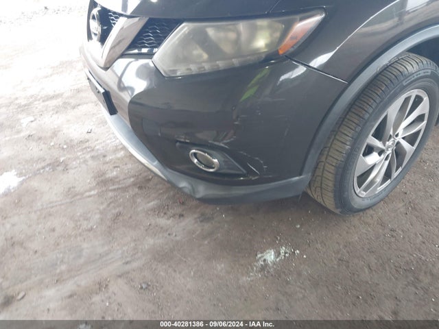 2015 Nissan Rogue Sl მანქანა იყიდება აუქციონზე, vin: 5N1AT2MV9FC813871, აუქციონის ნომერი: 40281386