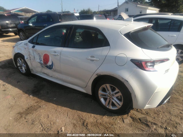Toyota COROLLA SE 2019 JTNK4RBE2K3042547 Image 3