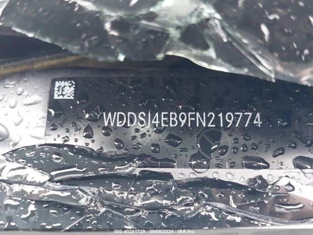 WDDSJ4EB9FN219774 Mercedes-Benz CLA 250
