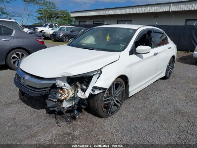 1HGCR2F15HA022260 Honda Accord Sport Se
