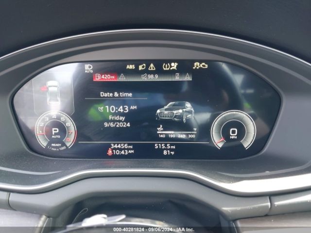 WA1EAAFY7N2025490 Audi Q5 Premium Plus 45 Tfsi S Line Quattro S Tronic
