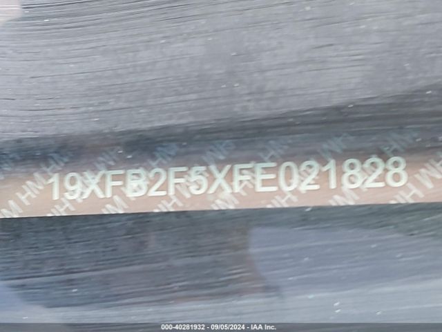 19XFB2F5XFE021828 Honda Civic Lx
