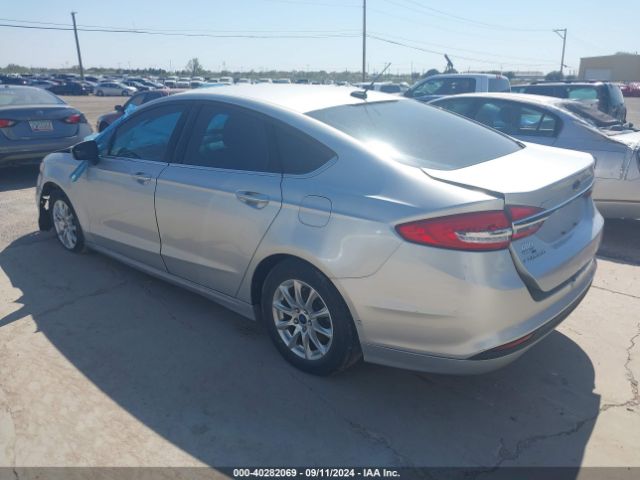 3FA6P0G73HR184487 Ford FUSION S