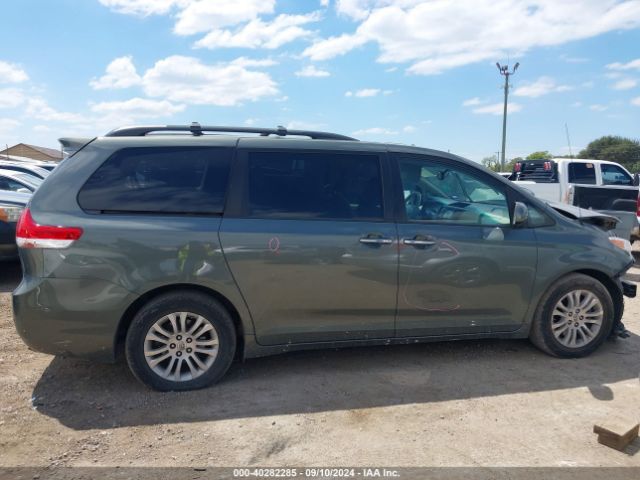 5TDYK3DC7ES522504 Toyota Sienna Xle V6 8 Passenger