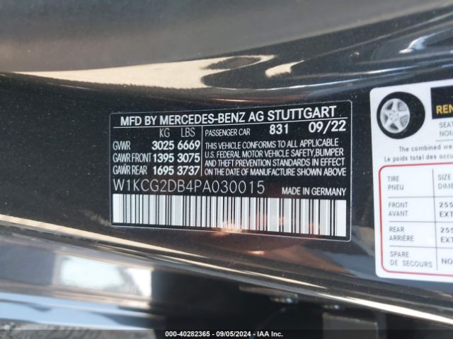W1KCG2DB4PA030015 Mercedes-Benz EQS 450+