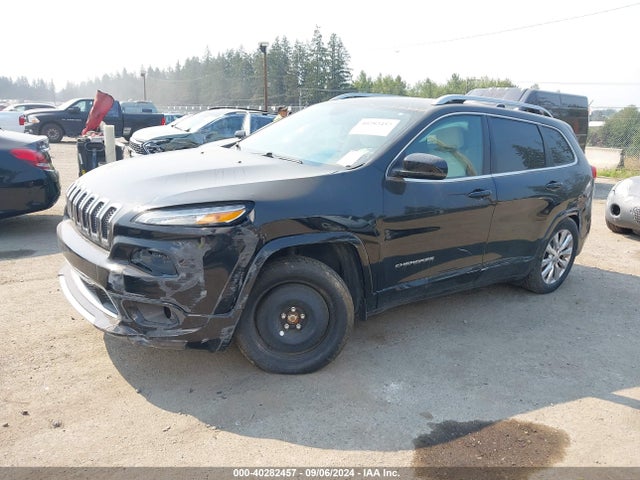 1C4PJMJX2JD597970 Jeep Cherokee Overland 4x4