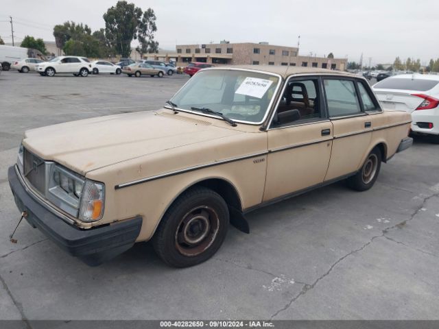 1984 VOLVO 244 YV1AX8848E2008665 Photo 1