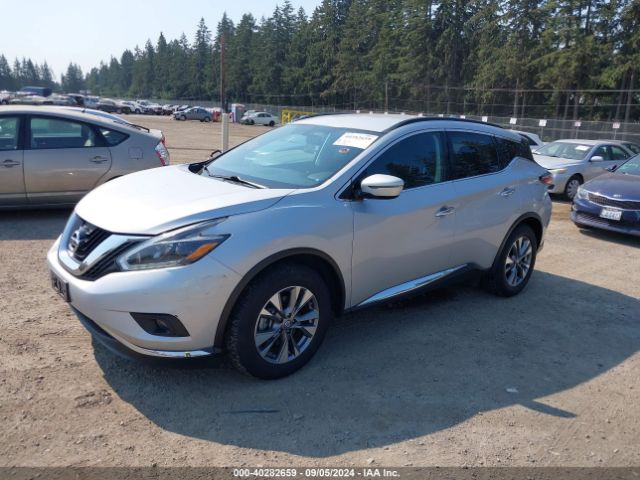 5N1AZ2MH8JN147110 Nissan MURANO SV