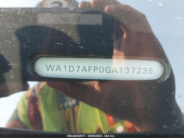 WA1D7AFP0GA137235 Audi Q5 3.0t Premium Plus