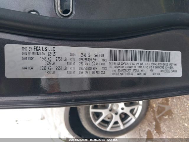 3C4PDDEG2GT183768 Dodge Journey R/t