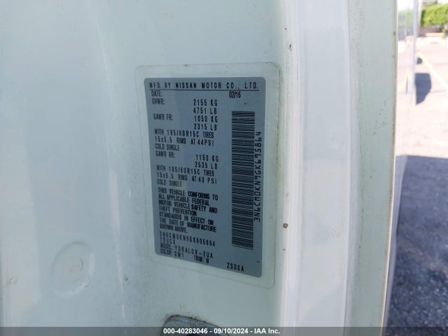 Nissan NV200 SV 2016 3N6CM0KN9GK695864 Image 9
