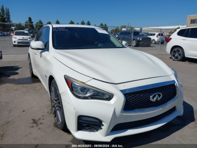 JN1FV7AP0HM850590 Infiniti Q50 3.0t Red Sport 400