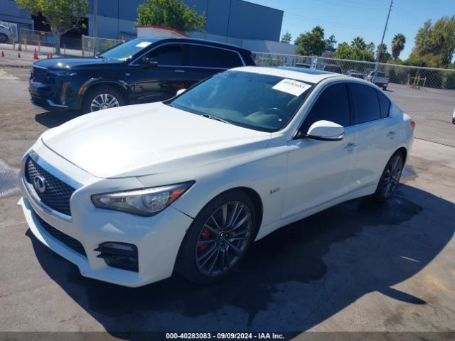JN1FV7AP0HM850590 Infiniti Q50 3.0t Red Sport 400