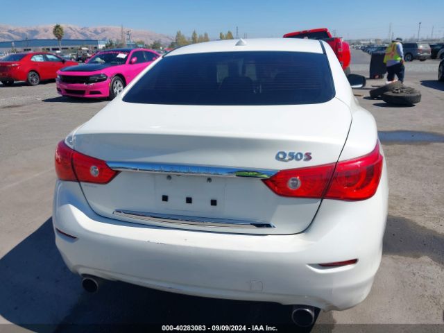JN1FV7AP0HM850590 Infiniti Q50 3.0t Red Sport 400