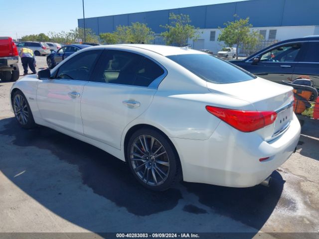 JN1FV7AP0HM850590 Infiniti Q50 3.0t Red Sport 400