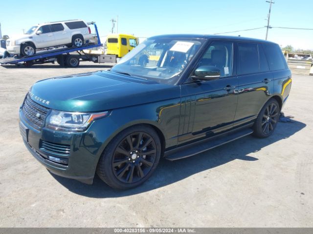 SALGS2EFXGA279536 Land Rover Range Rover 5.0l V8 Supercharged