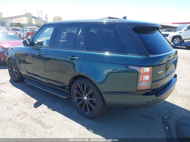 SALGS2EFXGA279536 Land Rover Range Rover 5.0l V8 Supercharged
