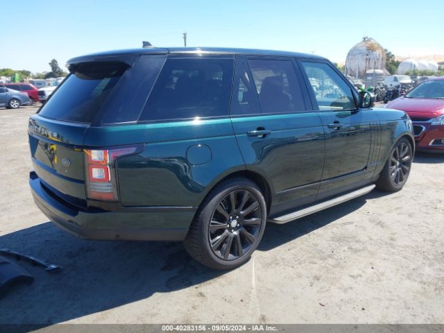 SALGS2EFXGA279536 Land Rover Range Rover 5.0l V8 Supercharged