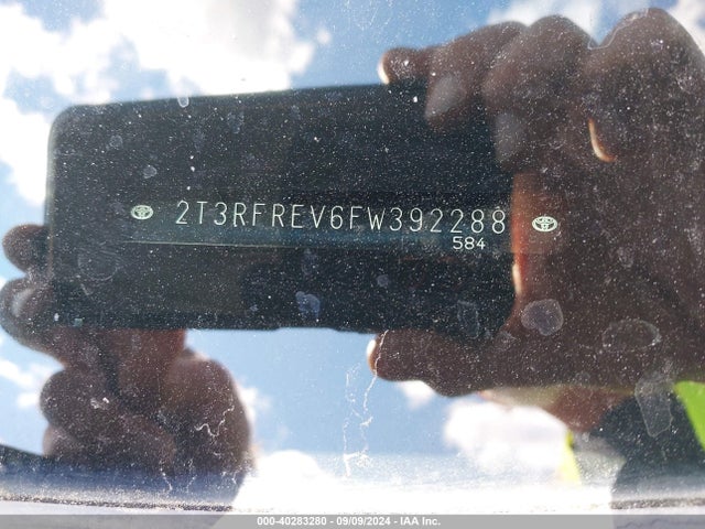 Toyota Rav4 Xle 2015 2T3RFREV6FW392288 Image 9