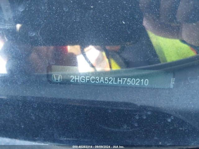 Honda CIVIC SI COUPE 2020 2HGFC3A52LH750210 Image 9